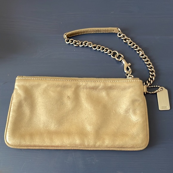 Coach Leather Wristlet - Picture 2 of 6